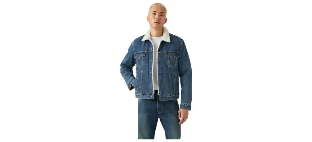 Levi's Sherpa Denim Trucker Jacket