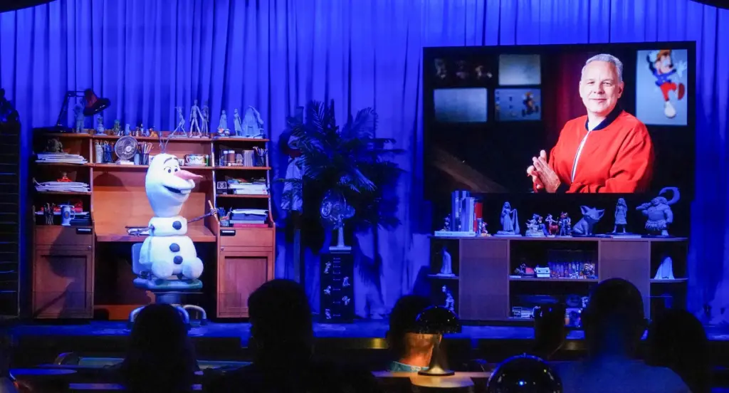 Legendary Disney animator Dan Abraham and âFrozenâ character Olaf teach...