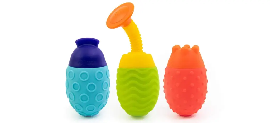 Sassy 3-Pack Squeezies Bath Toys