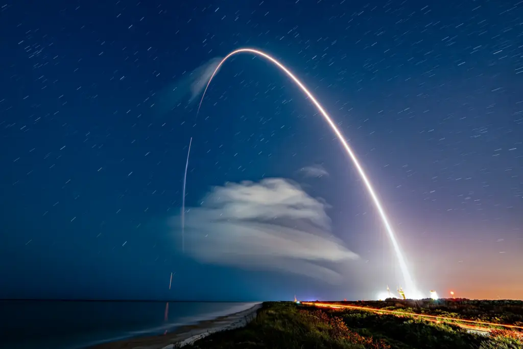A SpaceX Falcon 9 using a booster for the 33rd...
