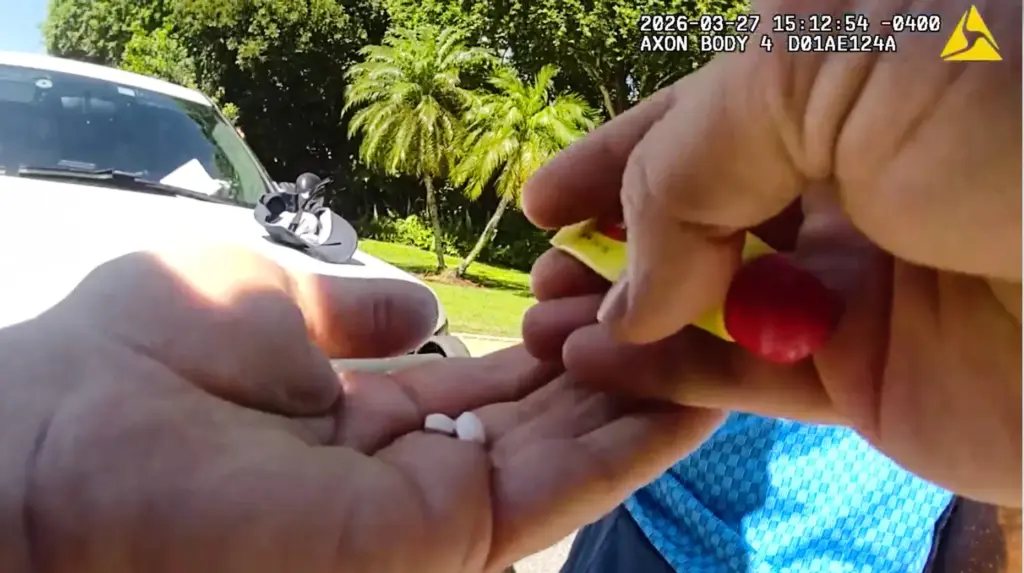 FILE In this image taken from police body camera video...