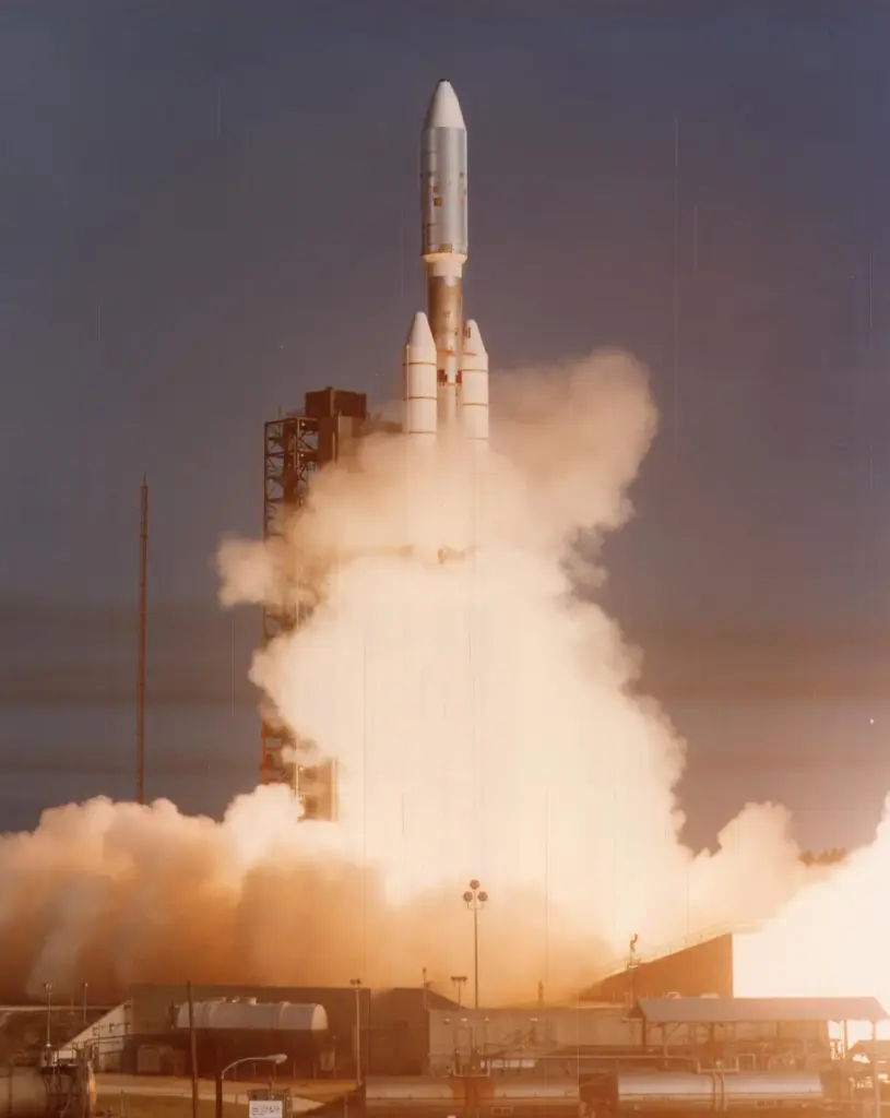 Voyager 1 was launched atop Titan-Centaur-6 at Cape Canaveral's Launch...