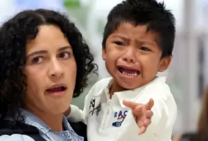 A boy screams, families weep: Children leave South Florida to live with parents deported to Guatemala