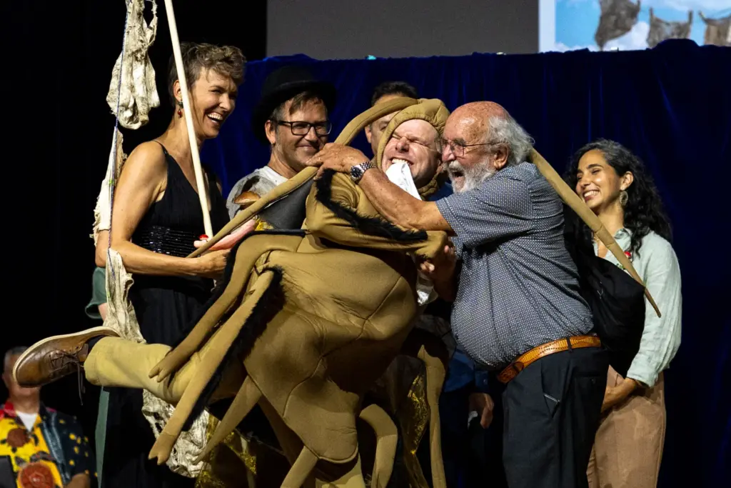 Soil Science Prize Winners, from left, Pia Viviani, Franz Bender,...