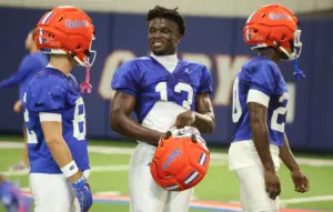 Gators’ Jadan Baugh tries to do what Emmitt Smith didn’t at UF