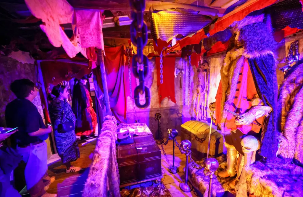 Scenes from the Swamp Ghost's Monster Museum at Gatorlandâs 8th...