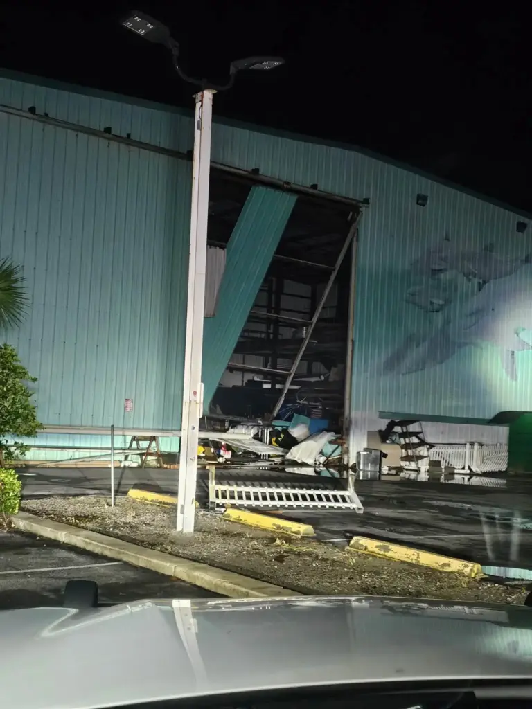Okaloosa County suffered much of the damage from Hurricane Isaias...