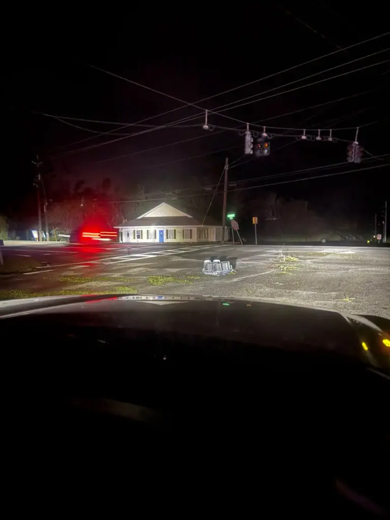 Hurricane Isaias knocked down trees and downed power lines as...