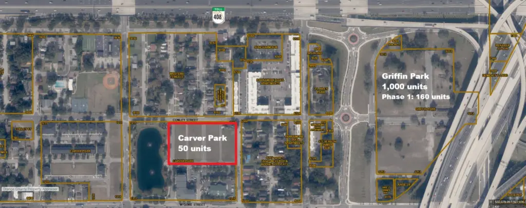 The Orlando Housing Authority is planning an infill townhouse community...