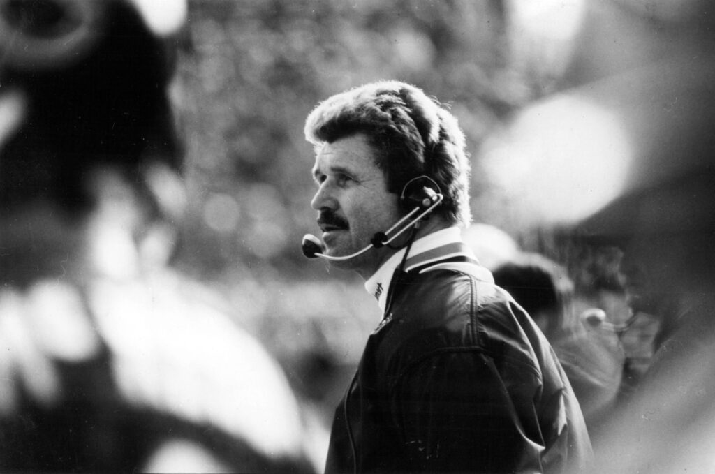 Coach Mike Ditka is happy with the games left on...