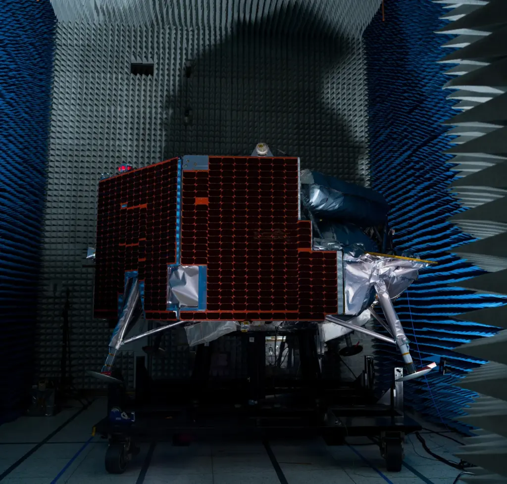 Long foam spikes that absorb sound waves and electromagnetic waves...